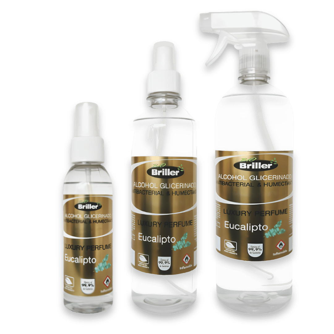 Alcohol Glicerinado Luxury Eucalipto