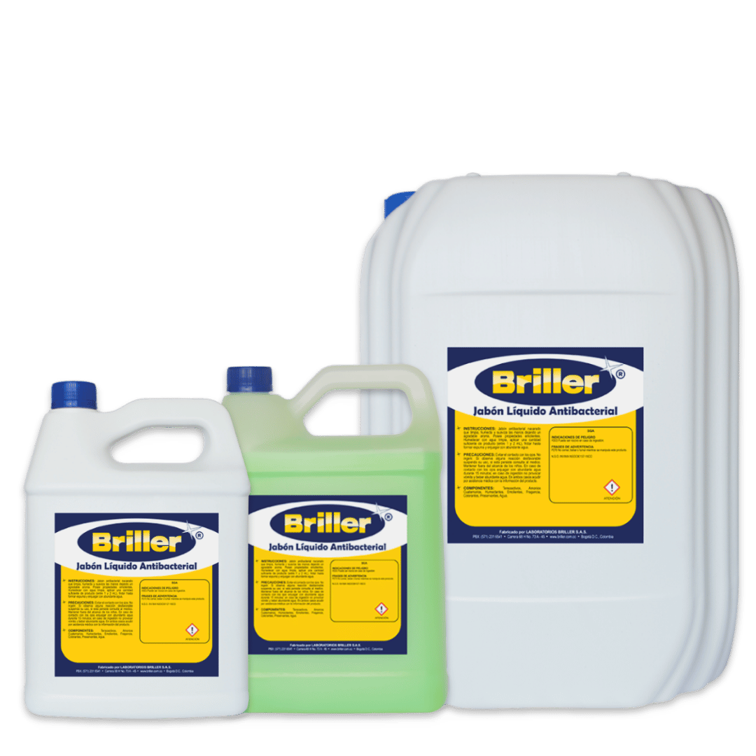 Jabon Liquido Antibacterial Briller