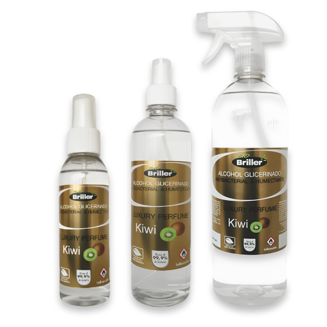Alcohol Glicerinado Luxury Kiwi