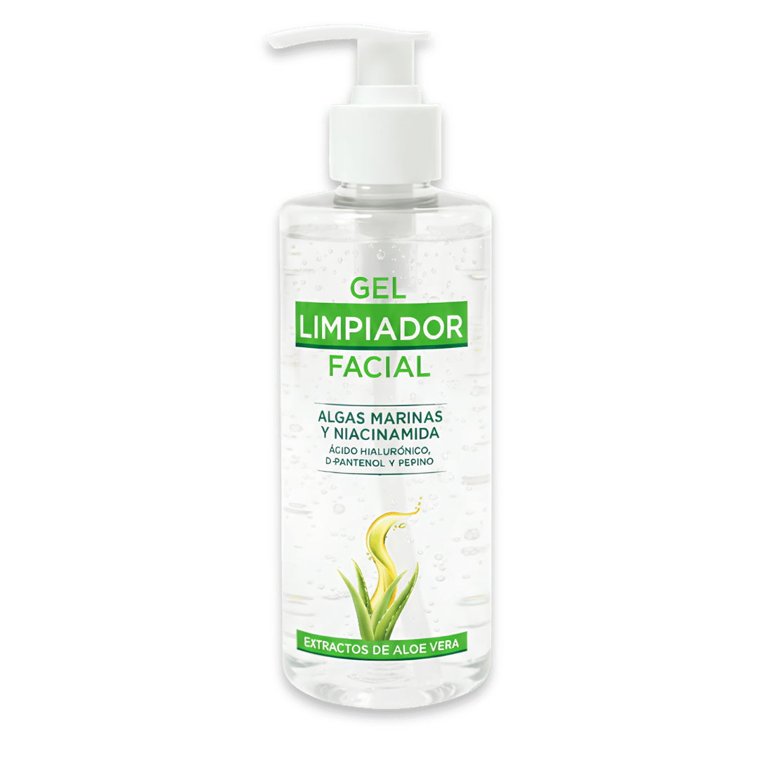 Gel limpiador facial