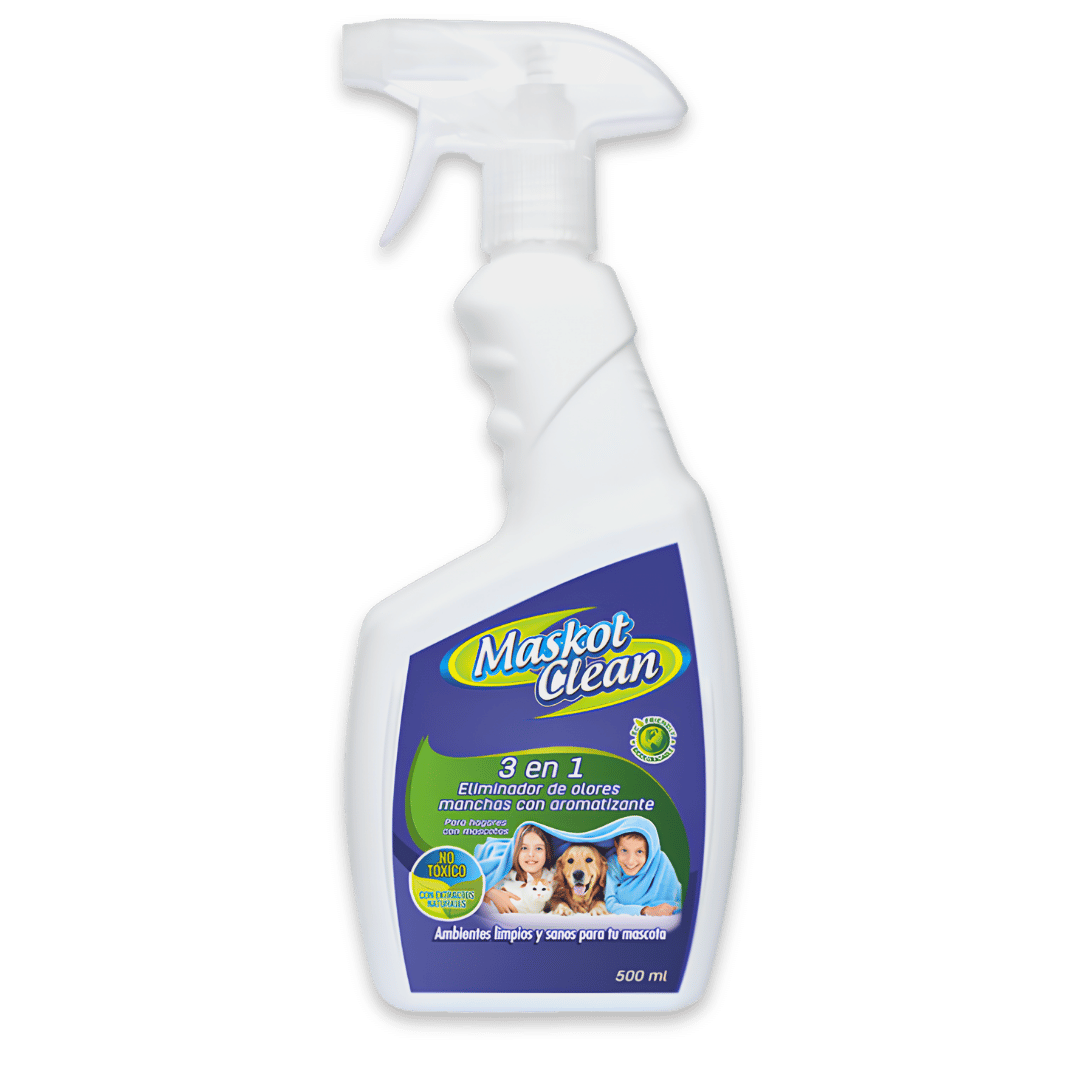 3 en 1 eliminador de olores y manchas con aromatizante Maskot Clean