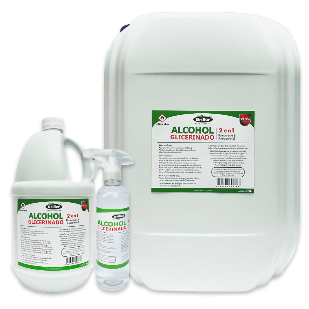 Alcohol Glicerinado Bio Briller