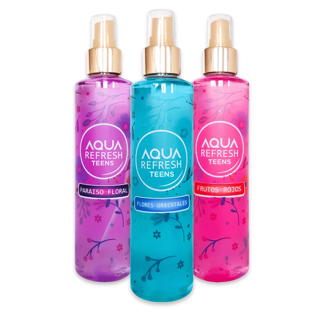 Agua refrescante con aroma teens maquila bogota colombia